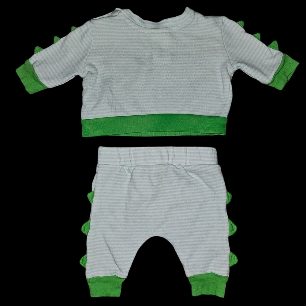 Disney Baby Toy Story Rex Knit Top and Pants Set Size 0-3 Months EUC - Picture 3 of 5